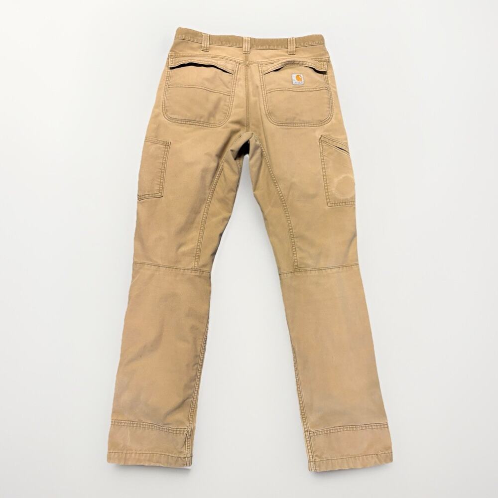 Carhartt Men’s Relaxed Fit Full Swing Pants 34x36 Lot 2 Brown & Gray Workwear - Picture 2 of 16